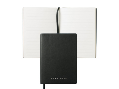 Блокнот формата А6 Stripe Soft Black
