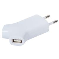 Каталог Сетевое зарядное устройство Uniscend Double USB, белое от интернет-магазина «7 Сувениров»