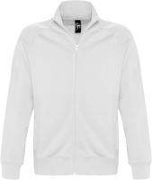 Каталог Толстовка мужская на молнии Sundae 280 белая от интернет-магазина «7 Сувениров»