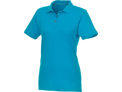 Женское Beryl поло из переработанных органических материалов с коротким рукавом, nxt blue