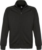 Каталог Толстовка мужская на молнии Sundae 280 черная от интернет-магазина «7 Сувениров»