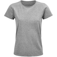 Каталог Футболка женская Pioneer Women, серый меланж от интернет-магазина «7 Сувениров»