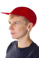 Каталог Бейсболка Unit Easy, красная от интернет-магазина «7 Сувениров»