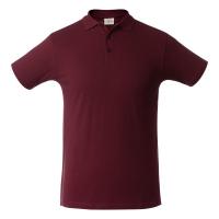 Каталог Рубашка поло мужская Surf, бордовая от интернет-магазина «7 Сувениров»