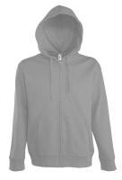 Каталог Толстовка мужская на молнии с капюшоном Seven Men, серый меланж от интернет-магазина «7 Сувениров»
