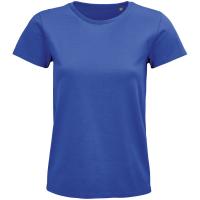 Каталог Футболка женская Pioneer Women, ярко-синяя от интернет-магазина «7 Сувениров»
