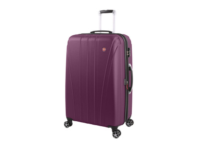 Чемодан SWISSGEAR TALLAC, АБС-пластик, 52 x 31,5 x 78 см, 97 л, фиолетовый