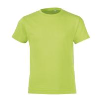 Каталог Футболка детская Regent Fit Kids, зеленое яблоко от интернет-магазина «7 Сувениров»