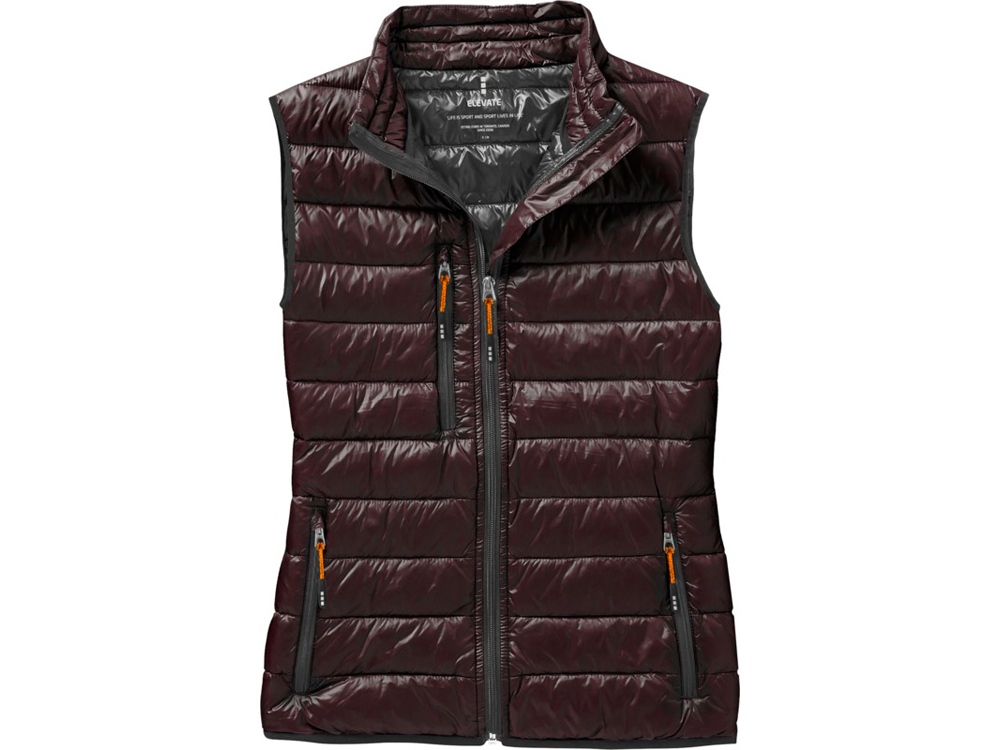 Жилет Fairview женский, шоколадный коричневый