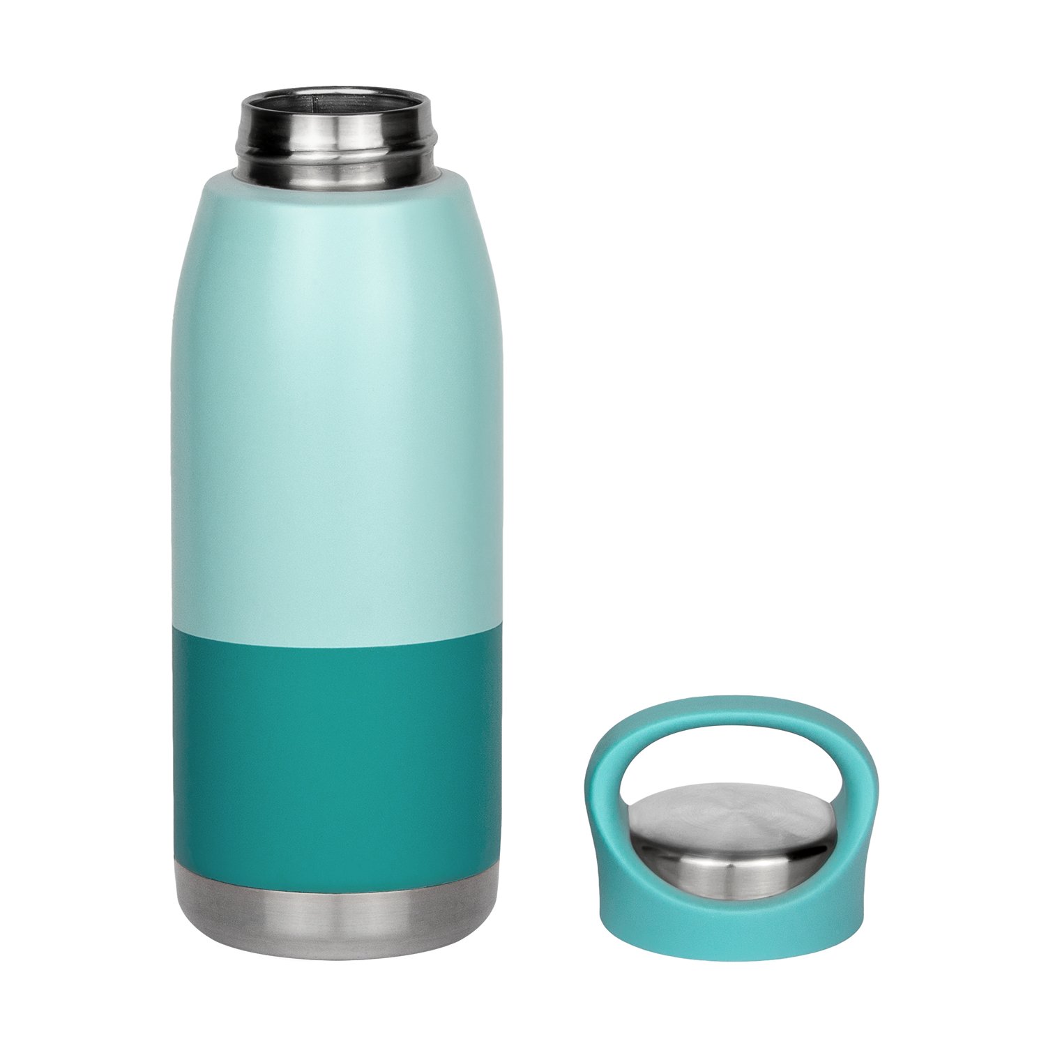 Каталог Термобутылка вакуумная герметичная Portobello, Lago, 530 ml, аква от интернет-магазина «7 Сувениров»