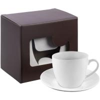 Каталог Кофейная пара Refined в подарочной упаковке, белая от интернет-магазина «7 Сувениров»