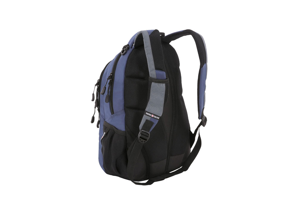 Рюкзак SWISSGEAR, 13, полиэстер, 35х15х46 см, 24 л, синий/серый