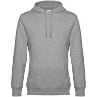 Каталог Толстовка с капюшоном унисекс King, серый меланж от интернет-магазина «7 Сувениров»