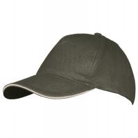 Каталог Бейсболка Long Beach, хаки с бежевым от интернет-магазина «7 Сувениров»