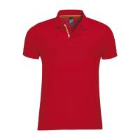 Каталог Рубашка поло мужская PATRIOT 200, красная от интернет-магазина «7 Сувениров»