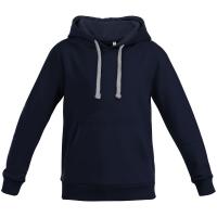 Каталог Толстовка с капюшоном детская Kirenga Kids, темно-синяя от интернет-магазина «7 Сувениров»