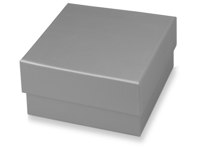 Подарочная коробка Corners малая, серебристый