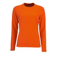 Каталог Футболка с длинным рукавом Imperial LSL Women, оранжевая от интернет-магазина «7 Сувениров»