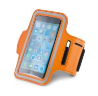 Каталог Держатель для смартфона на руку Hold Me Tight 5", оранжевый от интернет-магазина «7 Сувениров»