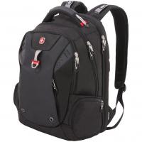 Каталог Рюкзак для ноутбука Swissgear ScanSmart Loop, черный от интернет-магазина «7 Сувениров»