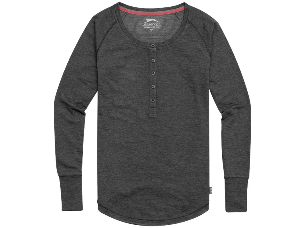 Лонгслив Touch женский с длинным рукавом, темно-серый