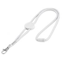 Каталог Шнурок для бейджа Persona Grata, белая от интернет-магазина «7 Сувениров»
