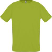 Каталог Футболка унисекс Sporty 140, зеленое яблоко от интернет-магазина «7 Сувениров»