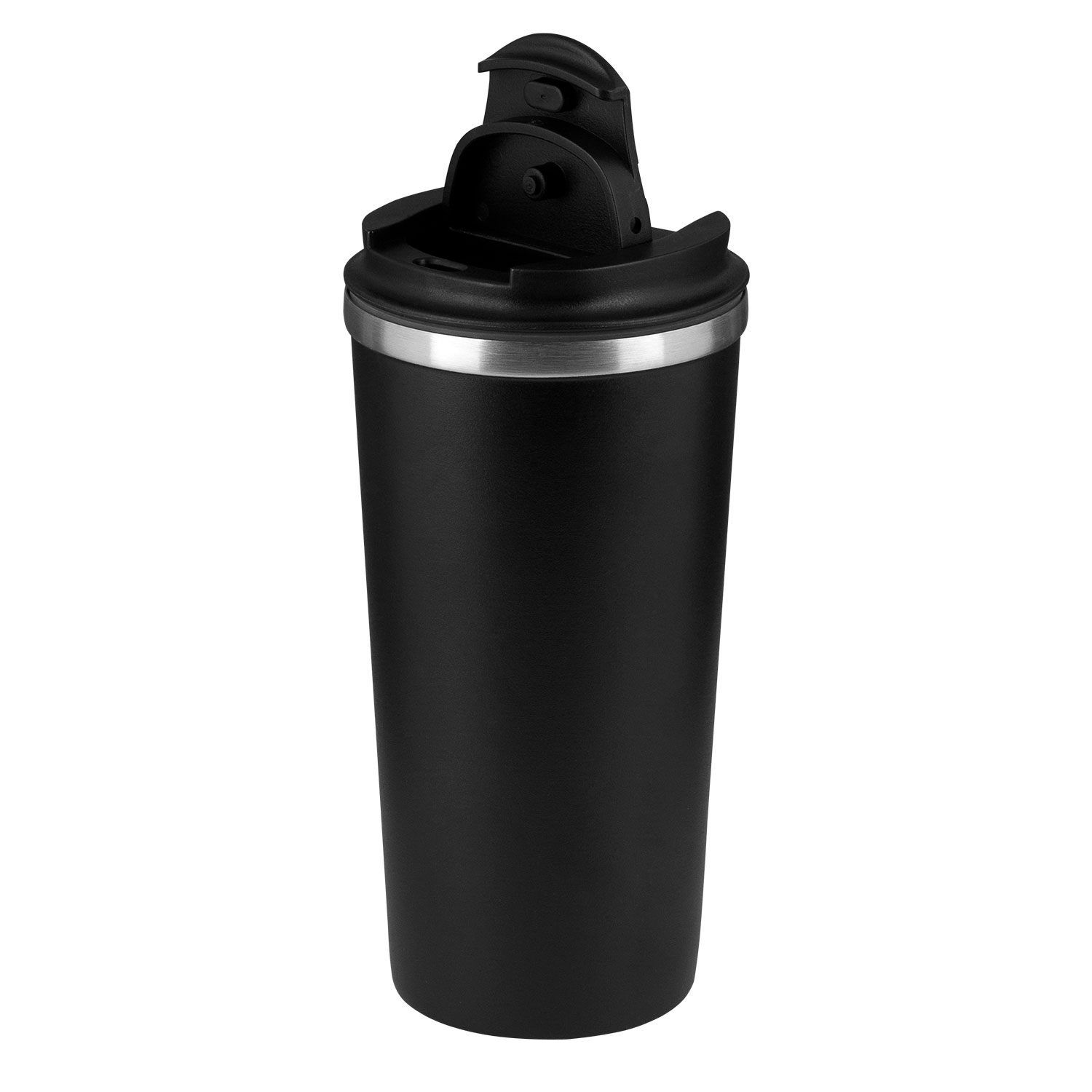 Каталог Термокружка вакуумная Portobello, Palermo, 480 ml, черная от интернет-магазина «7 Сувениров»