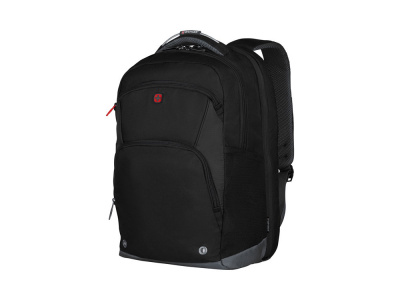 Рюкзак Buffer WENGER 16, черный, полиэстер/нейлон, 32 x 23 x 45 см, 21 л