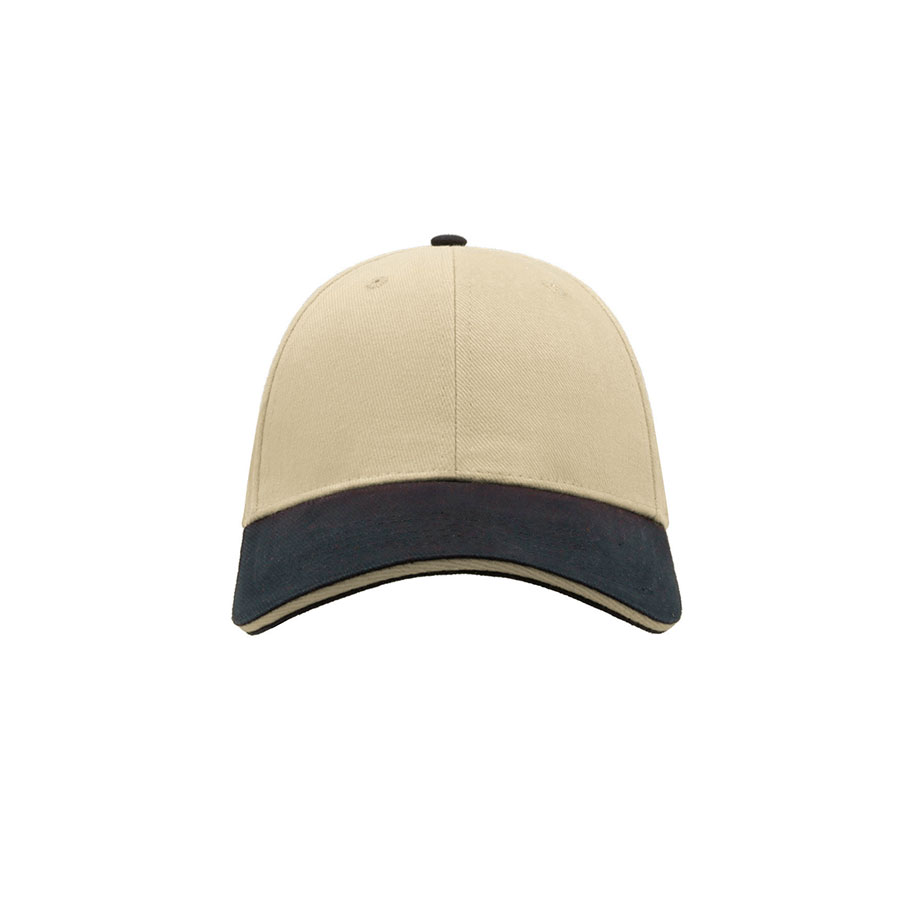 Бейсболка LIBERTY SANDWICH, 6 клиньев, сэндвич, металлическая застежка