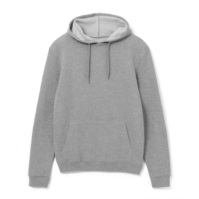 Толстовка с капюшоном Snake II серый меланж, размер XS