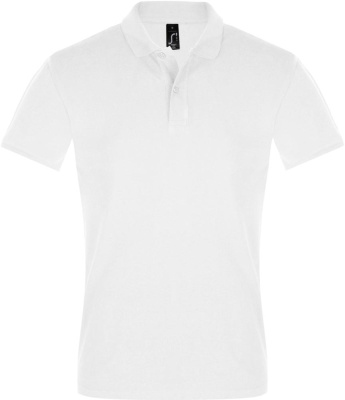 Рубашка поло мужская Perfect Men 180 белая, размер S