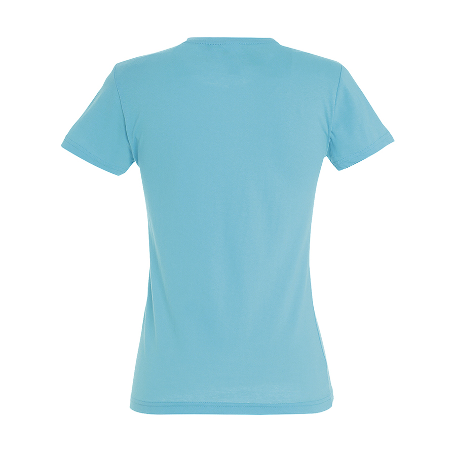 Футболка женская MISS, бирюзовый, S, 100% хлопок, 150 г/м2