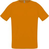 Каталог Футболка унисекс Sporty 140, оранжевый неон от интернет-магазина «7 Сувениров»