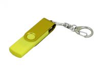 Каталог USB 2.0- флешка на 32 Гб с поворотным механизмом и дополнительным разъемом Micro USB от интернет-магазина «7 Сувениров»