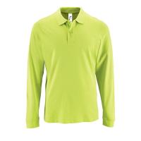 Каталог Рубашка поло мужская с длинным рукавом Perfect LSL Men, зеленое яблоко от интернет-магазина «7 Сувениров»