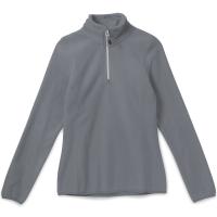 Каталог Толстовка флисовая женская Frontflip серая от интернет-магазина «7 Сувениров»