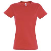 Каталог Футболка женская Imperial Women 190, красная (гибискус) от интернет-магазина «7 Сувениров»