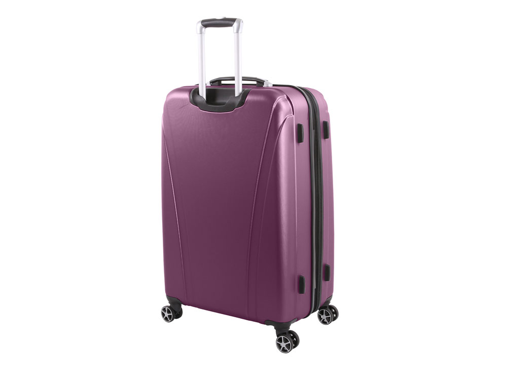 Чемодан SWISSGEAR TALLAC, АБС-пластик, 52 x 31,5 x 78 см, 97 л, фиолетовый
