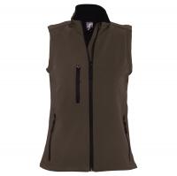 Каталог Жилет женский софтшелл Rallye Women шоколадно-коричневый от интернет-магазина «7 Сувениров»