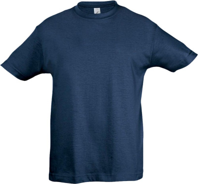 Футболка детская Regent Kids 150 синий джинс, на рост 96-104 см (4 года)