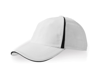 Бейсболка Momentum 6-ти панельная, белый/черный