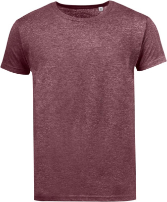 Футболка мужская Mixed Men бордовый меланж, размер S