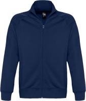 Каталог Толстовка мужская на молнии Sundae 280 темно-синяя от интернет-магазина «7 Сувениров»