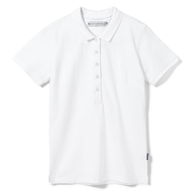 Рубашка поло женская Neptune белая, размер S