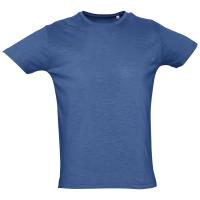 Каталог Футболка мужская First 150, темно-синяя от интернет-магазина «7 Сувениров»