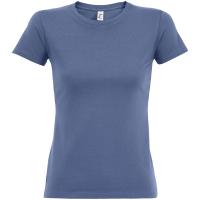 Каталог Футболка женская Imperial Women 190, синяя (лавандовая) от интернет-магазина «7 Сувениров»