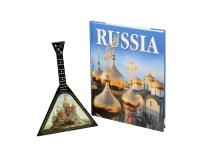 Каталог Подарочный набор Музыкальная Россия: балалайка, книга  RUSSIA от интернет-магазина «7 Сувениров»
