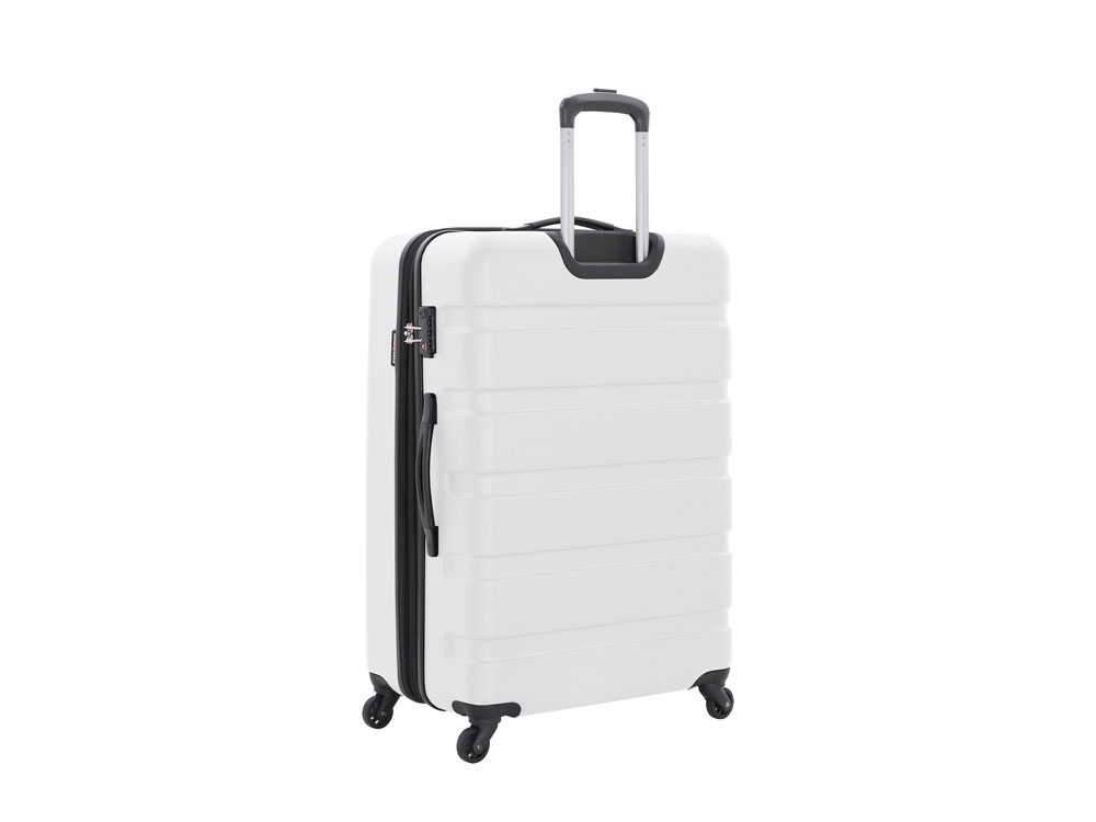 Чемодан SWISSGEAR TYLER, АБС-пластик, 51,5 x 31 x 77 см, 96 л, белый
