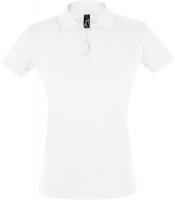 Каталог Рубашка поло женская Perfect Women 180 белая от интернет-магазина «7 Сувениров»